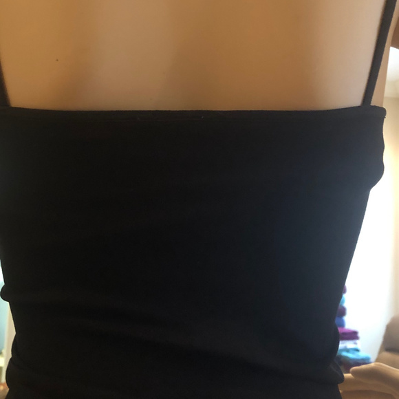 Sens Women's Black Tank with metallic beading - Picture 3 of 6